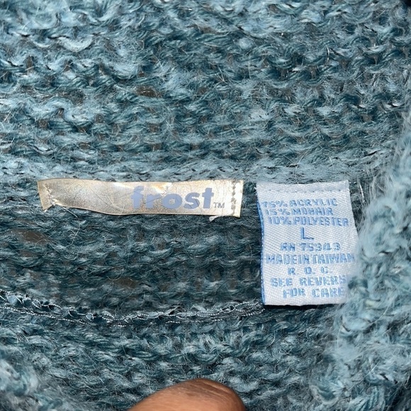Frost Faherty Boone Sweater In Jupiter Frost
size L.  Excellent  condition - Picture 3 of 5